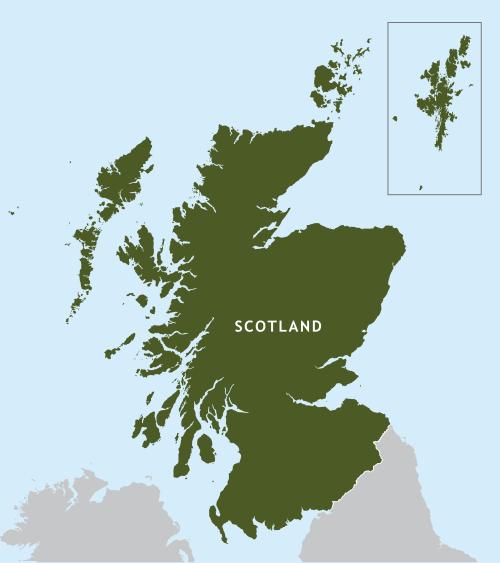 Scotland outline